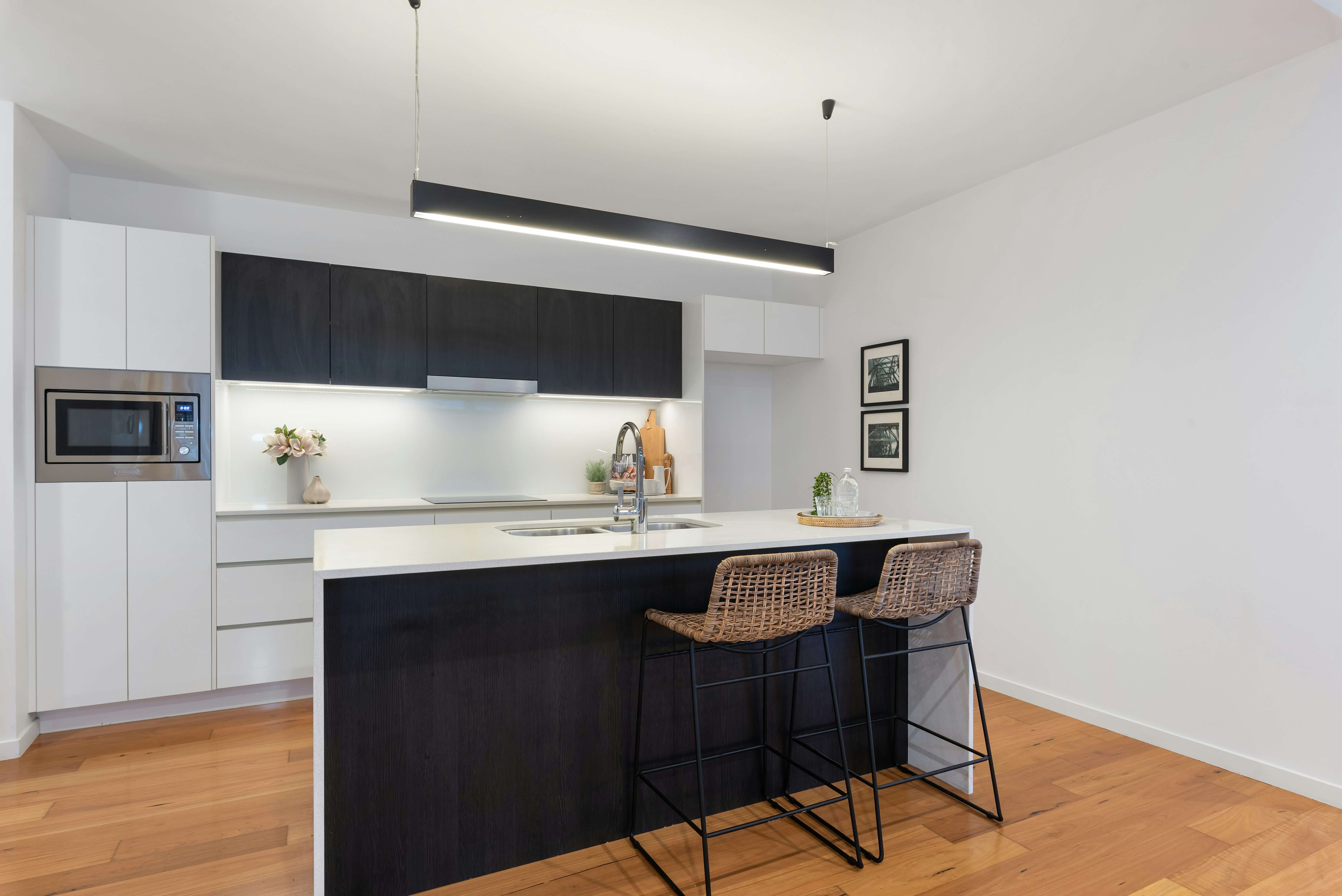 White kitchen