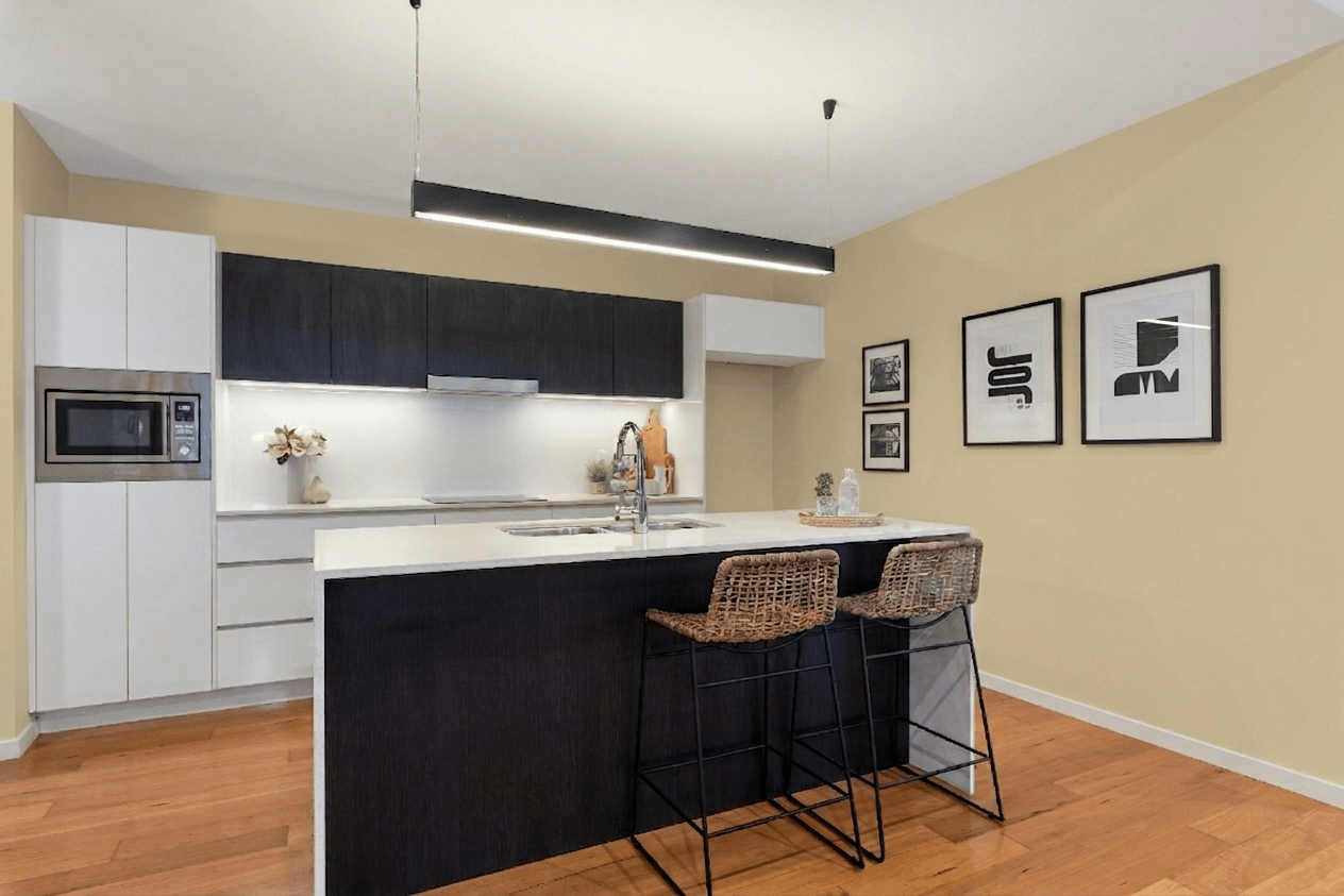 Yellow kitchen